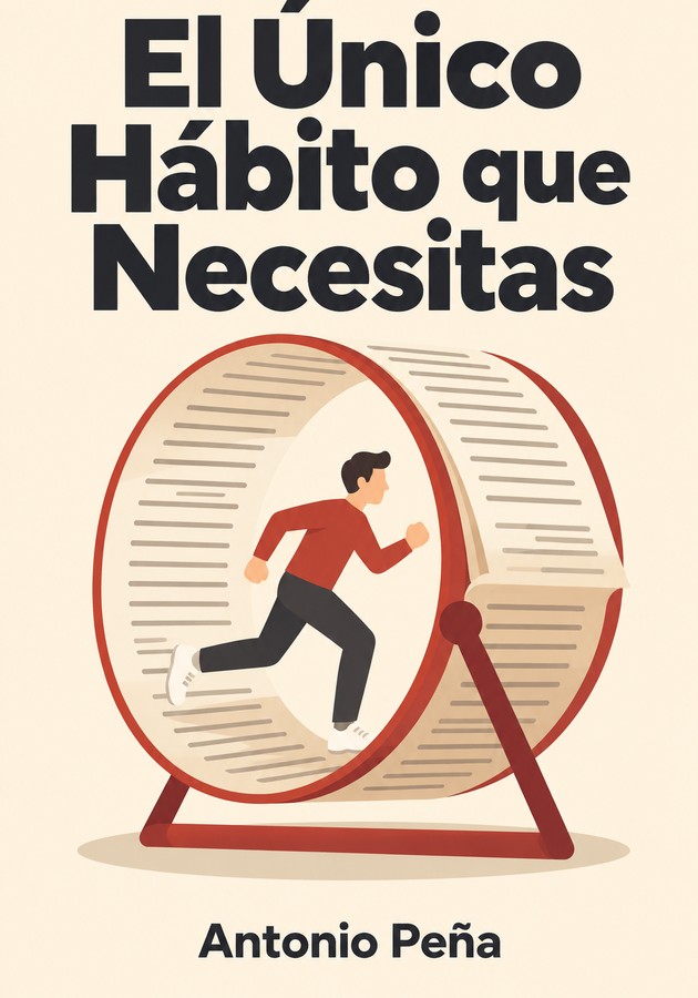 Portada del libro El Único Hábito que Necesitas, de  Antonio Peña — resumen crítico y reseña en 12min