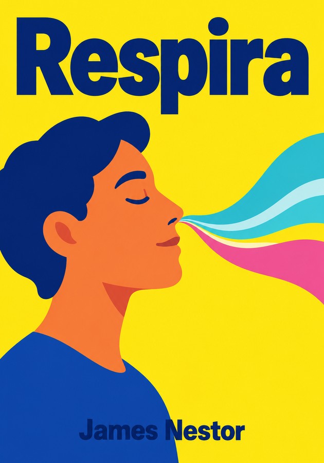 Portada del libro Respira, de James Nestor — resumen crítico y reseña en 12min
