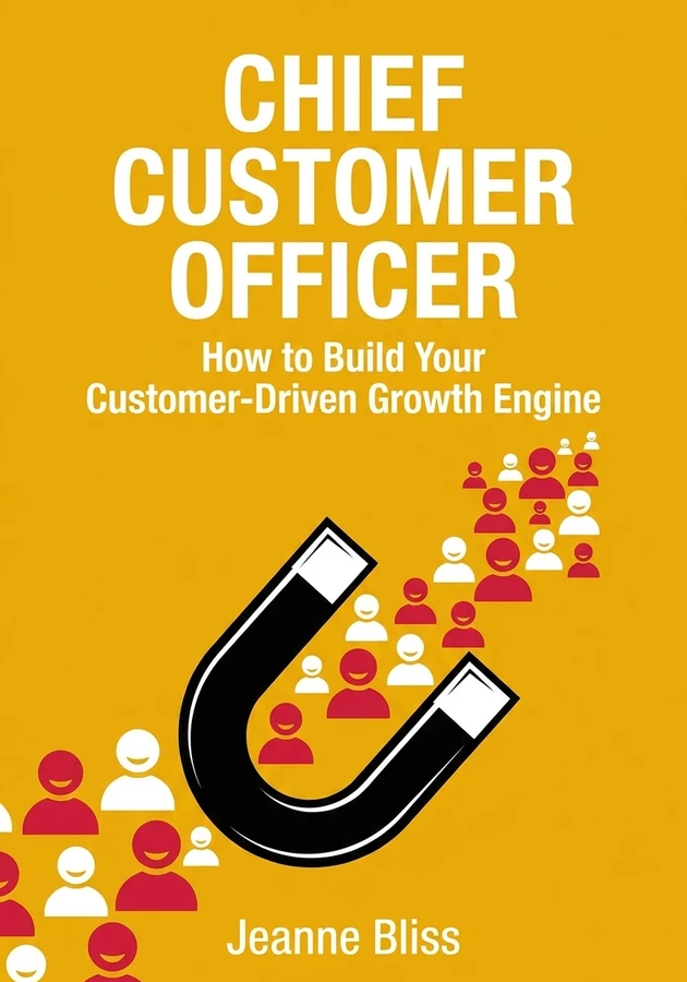 Capa do livro Chief Customer Officer., de Jeanne Bliss — resumo e resenha crítica no 12min