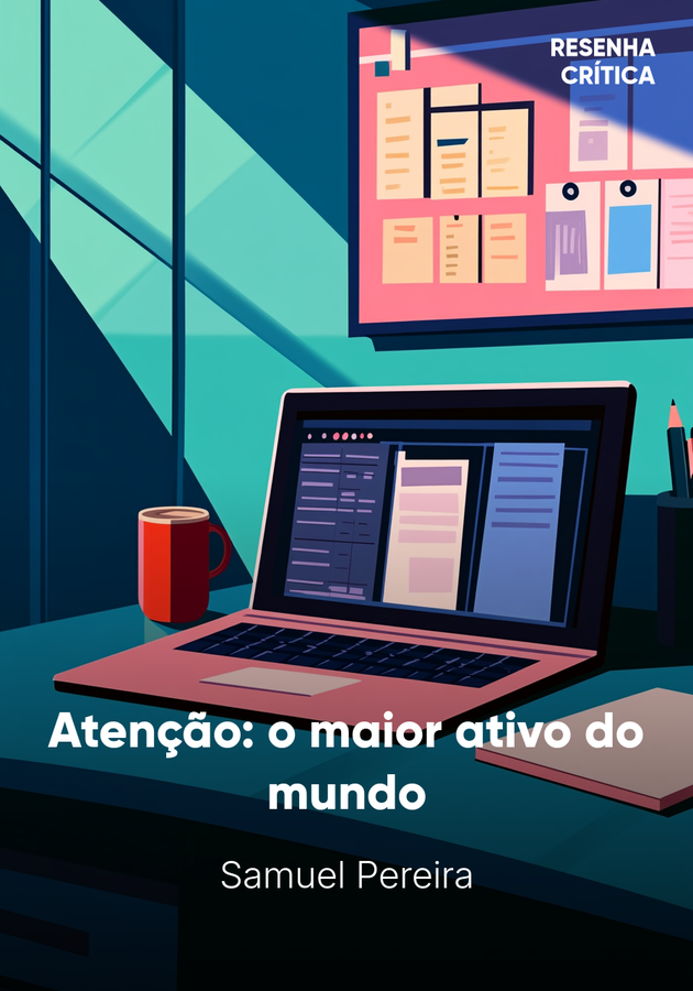 Capa do livro Atenção: o maior ativo do mundo, de Samuel Pereira — resumo e resenha crítica no 12min