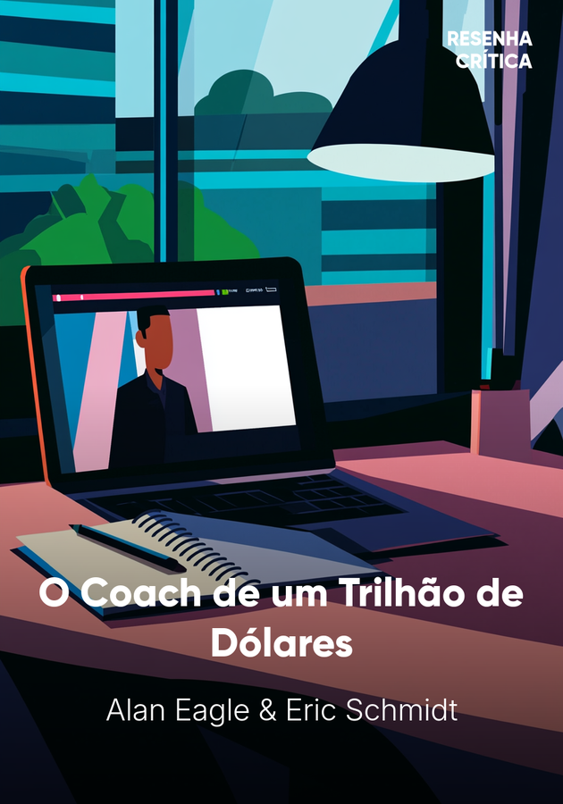 Capa do livro O Coach de um Trilhão de Dólares, de Eric Schmidt — resumo e resenha crítica no 12min