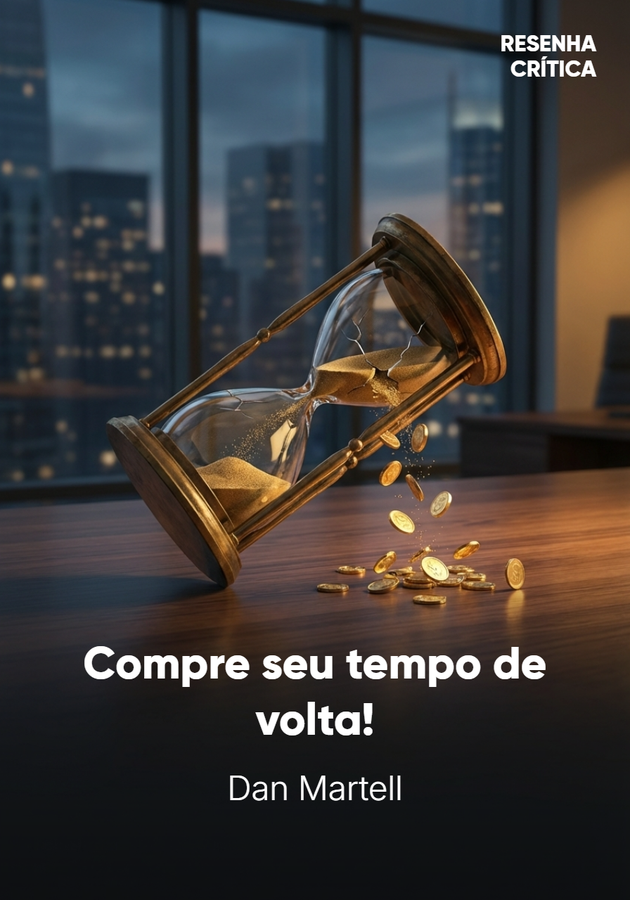 Capa do livro Compre seu tempo de volta!, de Dan Martell — resumo e resenha crítica no 12min