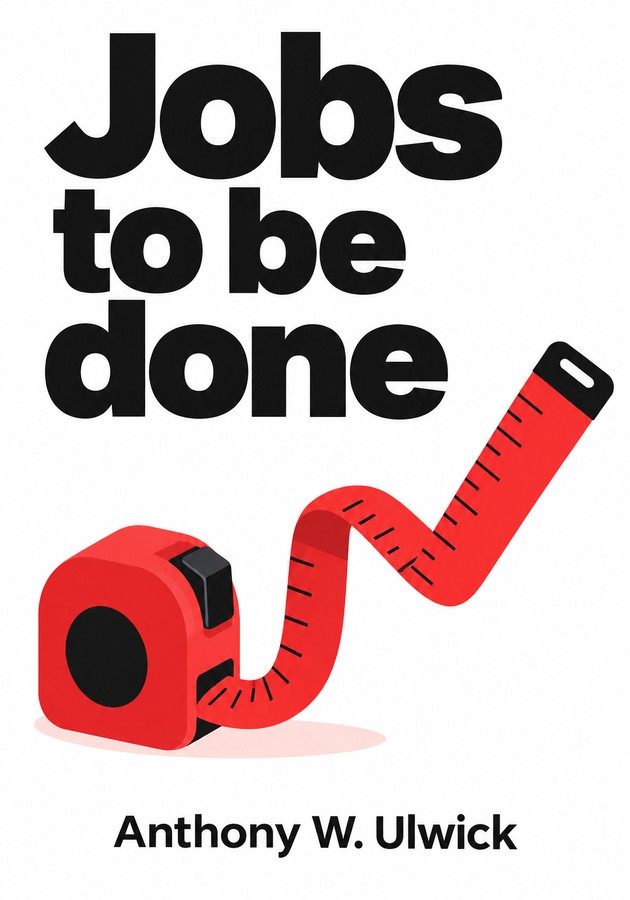 Portada del libro Jobs to be done, de Anthony W. Ulwick — resumen crítico y reseña en 12min