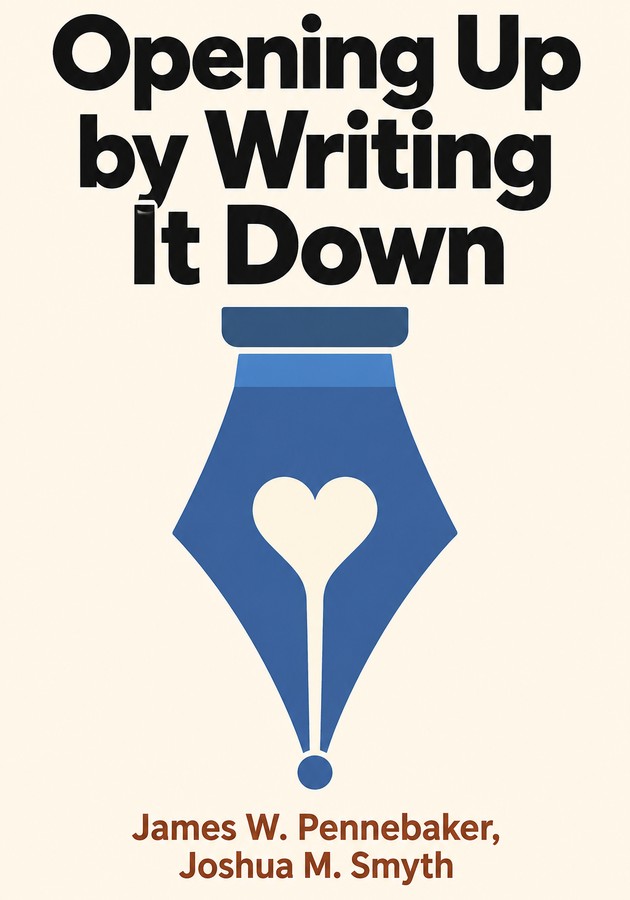Book cover of Opening Up by Writing It Down by Joshua M. Smyth — critical summary review on 12min