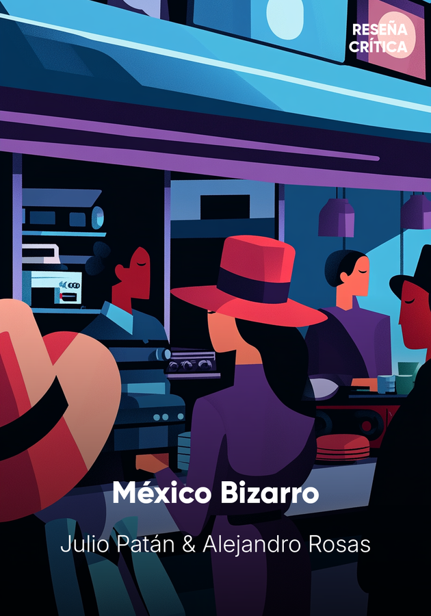 Portada del libro México Bizarro, de Alejandro Rosas & Julio Patán — resumen crítico y reseña en 12min
