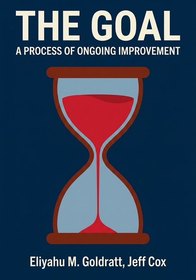 Book cover of The Goal by Jeff Cox — critical summary review on 12min