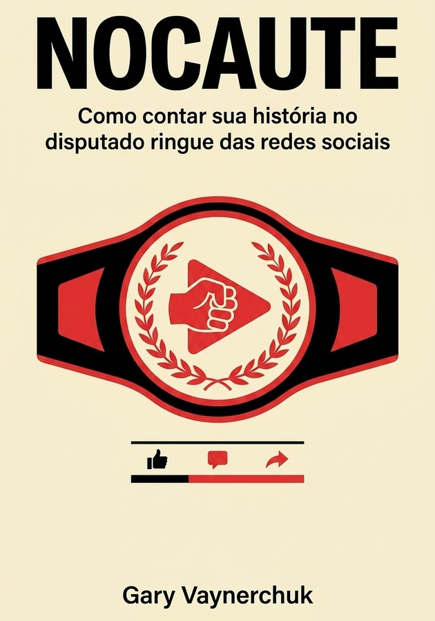 Capa do livro Nocaute, de Gary Vaynerchuk — resumo e resenha crítica no 12min