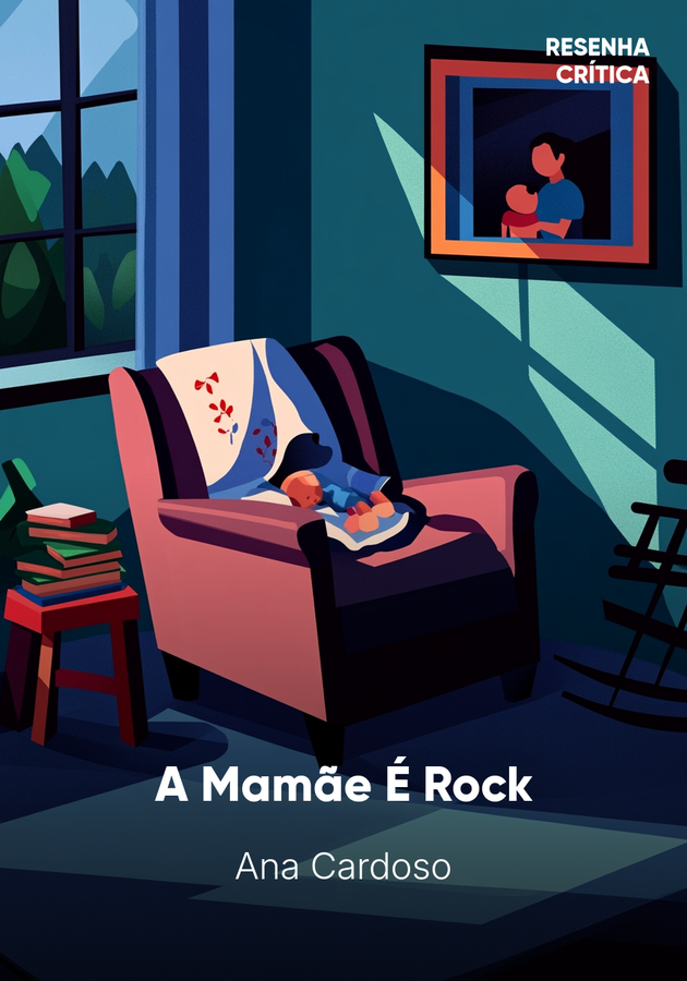 Capa do livro A Mamãe É Rock, de Ana Cardoso — resumo e resenha crítica no 12min