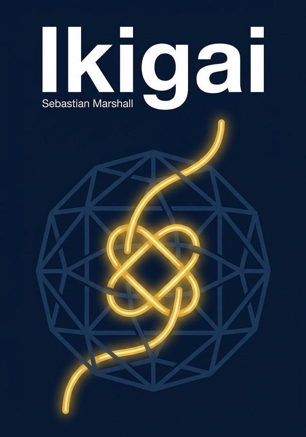 Capa do livro Ikigai, de Sebastian Marshall — resumo e resenha crítica no 12min