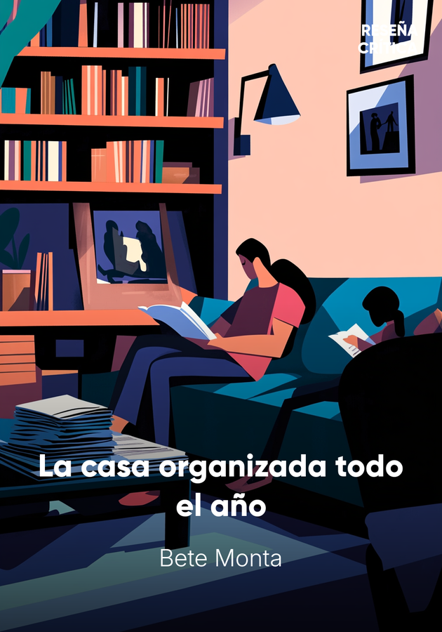 Portada del libro La casa organizada todo el año, de Bete Monta — resumen crítico y reseña en 12min