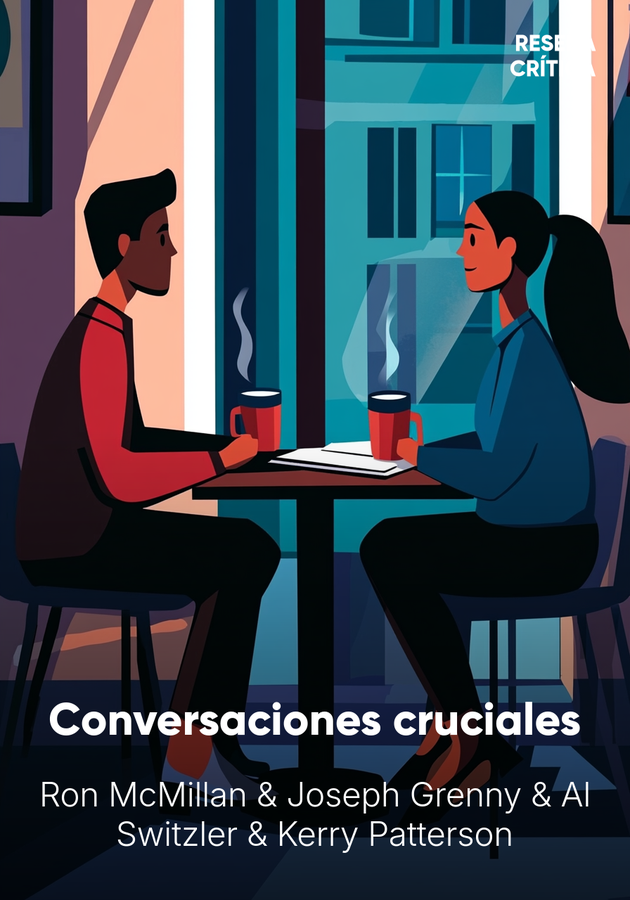 Portada del libro Conversaciones cruciales, de Al Switzler & Joseph Grenny & Kerry Patterson & Ron McMillan — resumen crítico y reseña en 12min