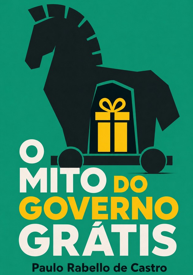 Capa do livro O Mito do Governo Grátis, de Paulo Rabello de Castro — resumo e resenha crítica no 12min