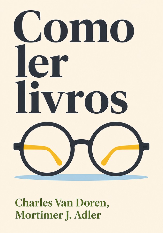 Capa do livro Como ler livros, de Charles Van Doren — resumo e resenha crítica no 12min