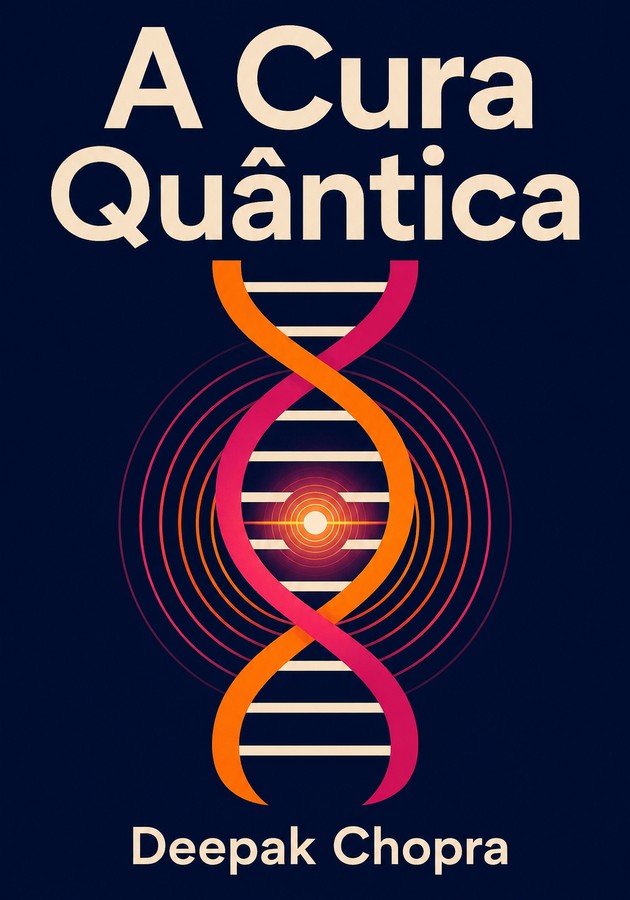Capa do livro A Cura Quântica, de Deepak Chopra — resumo e resenha crítica no 12min