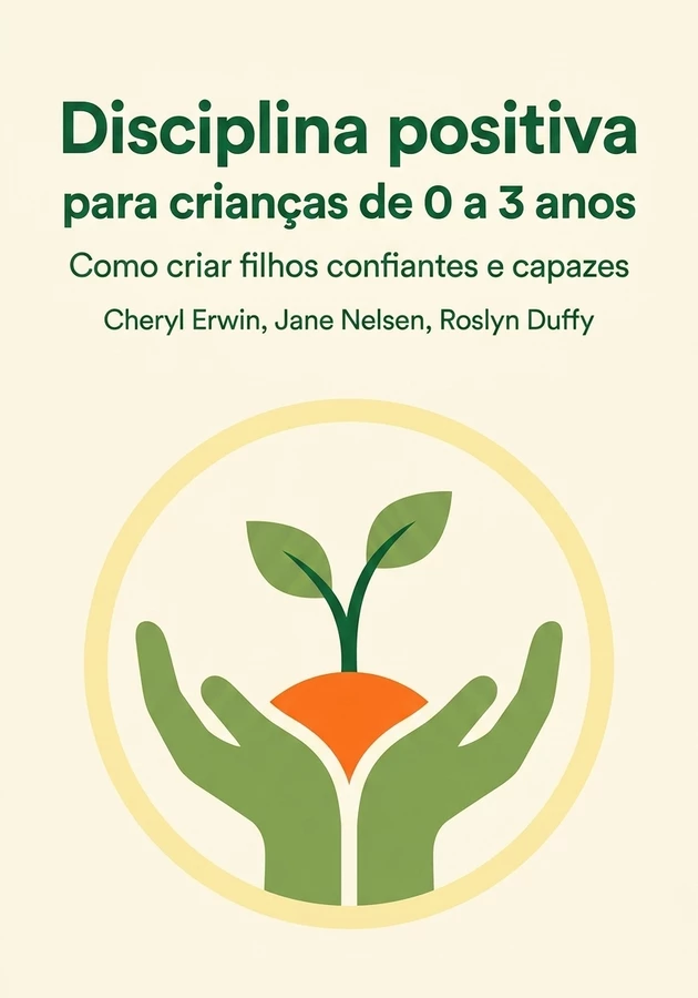 Capa do livro Disciplina positiva para crianças de 0 a 3 anos, de Jane Nelsen — resumo e resenha crítica no 12min