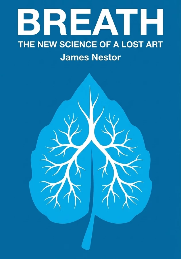 Book cover of Breath by James Nestor — critical summary review on 12min