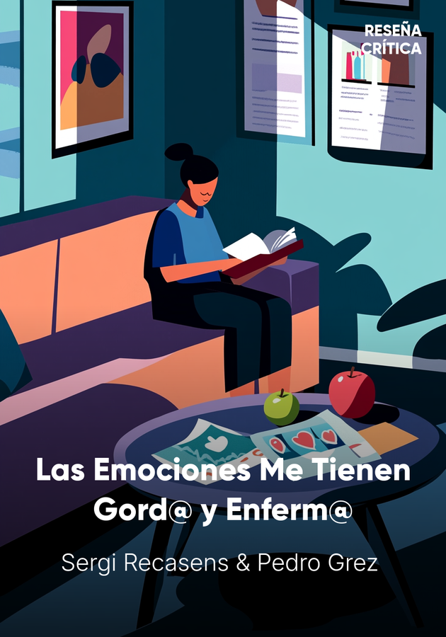 Portada del libro Las Emociones Me Tienen Gord@ y Enferm@, de Pedro Grez & Sergi Recasens — resumen crítico y reseña en 12min
