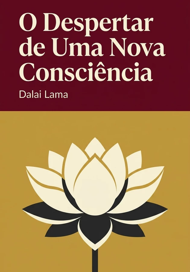 Capa do livro O Despertar de Uma Nova Consciência, de Dalai Lama — resumo e resenha crítica no 12min