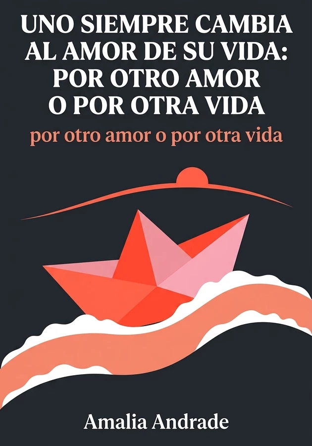 Portada del libro Uno siempre cambia al amor de su vida: por otro amor o por otra vida, de Amalia Andrade — resumen crítico y reseña en 12min