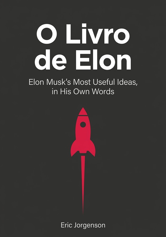 Capa do livro O Livro de Elon, de Eric Jorgenson — resumo e resenha crítica no 12min
