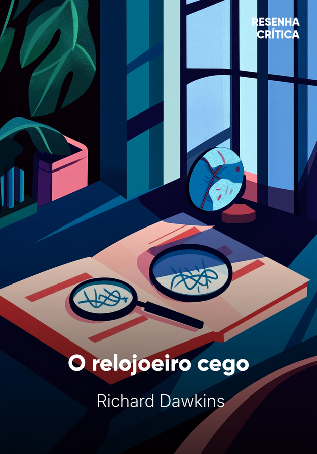 Capa do livro O relojoeiro cego, de  Richard Dawkins — resumo e resenha crítica no 12min