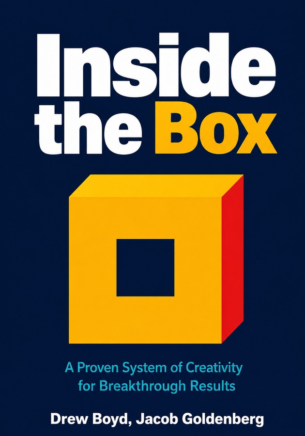 Book cover of Inside the Box by Drew Boyd — critical summary review on 12min