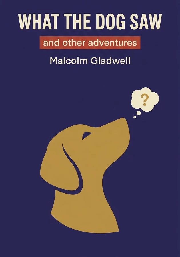 Book cover of What the Dog Saw by Malcolm Gladwell — critical summary review on 12min