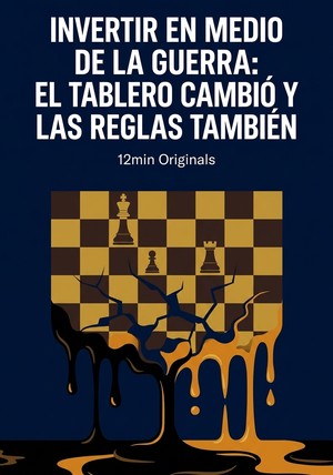 Portada del libro Invertir en medio de la guerra: el tablero cambió y las reglas también, de 12min Originals — resumen crítico y reseña en 12min