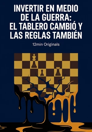Portada del libro Invertir en medio de la guerra: el tablero cambió y las reglas también, de 12min Originals — resumen crítico y reseña en 12min