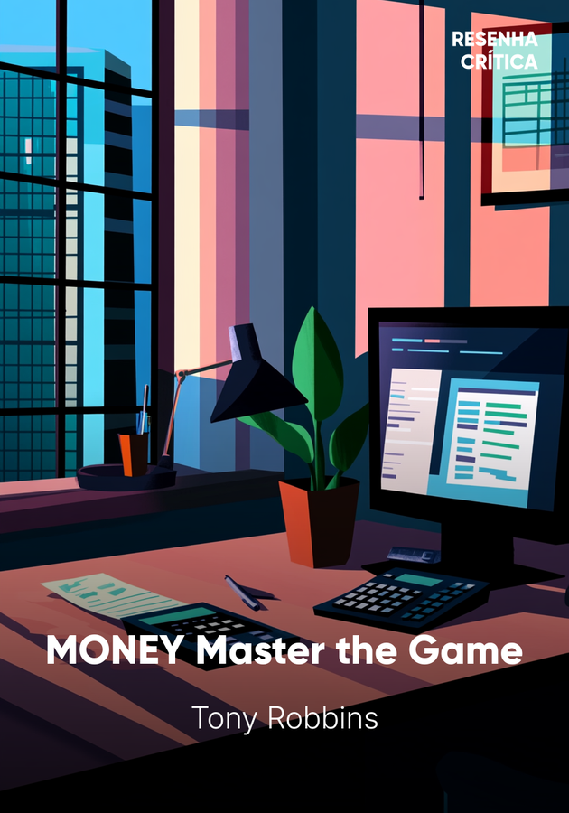 Book cover of MONEY Master the Game by Tony Robbins — critical summary review on 12min
