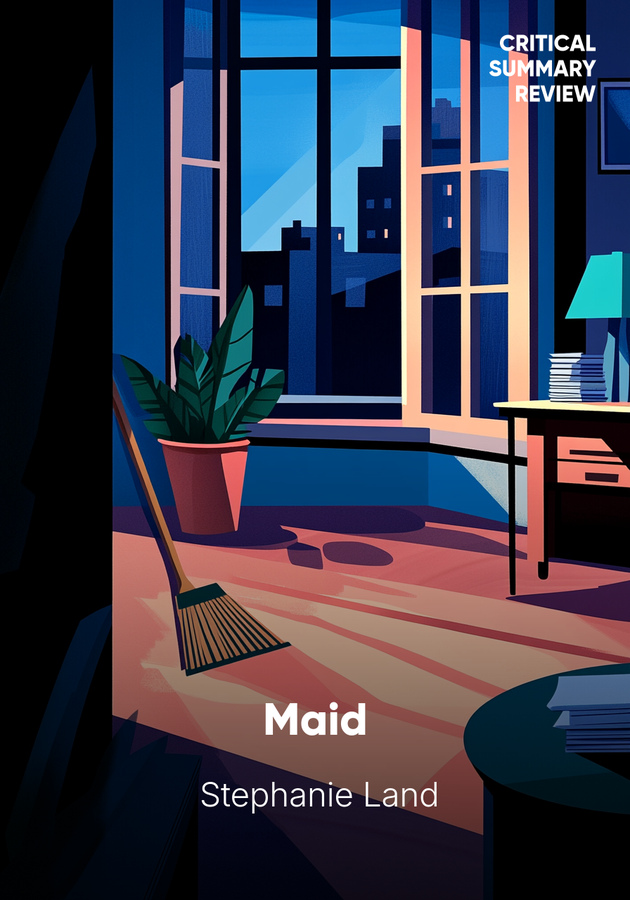 Book cover of Maid by  Stephanie Land — critical summary review on 12min