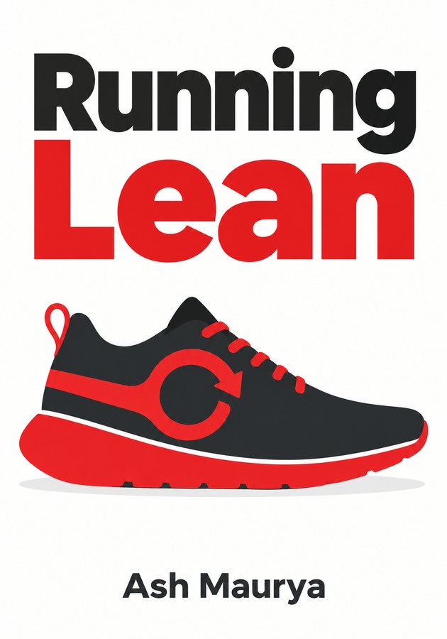 Book cover of Running Lean by Ash Maurya — critical summary review on 12min