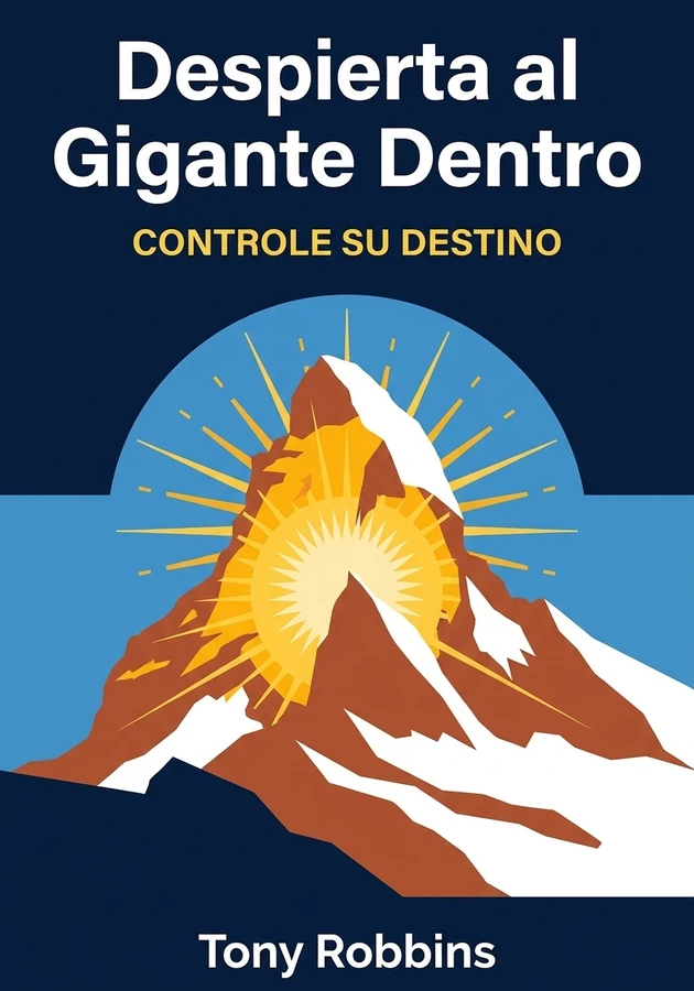 Portada del libro Despierta al Gigante Dentro, de Tony Robbins — resumen crítico y reseña en 12min