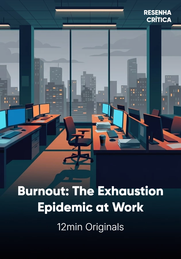 Book cover of Burnout: The Exhaustion Epidemic at Work by 12min Originals — critical summary review on 12min