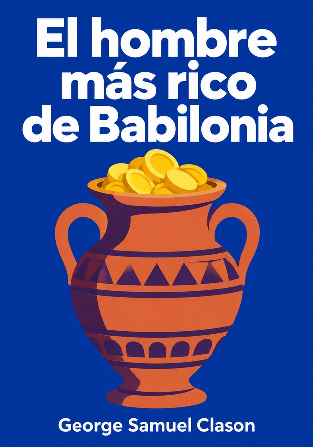 Portada del libro El hombre más rico de Babilonia, de George Samuel Clason — resumen crítico y reseña en 12min
