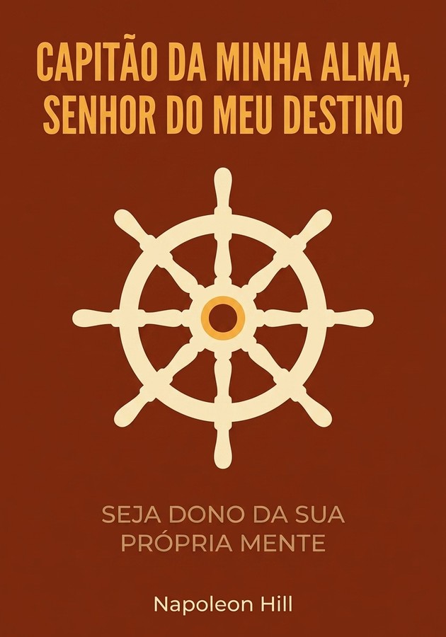 Capa do livro Capitão da minha alma, senhor do meu destino, de Napoleon Hill — resumo e resenha crítica no 12min