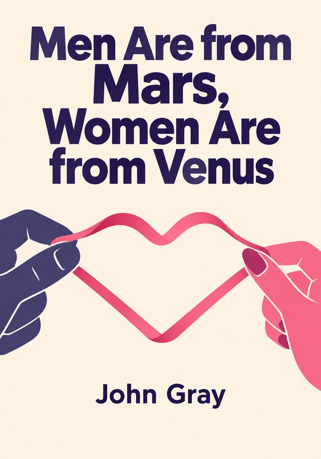Book cover of Men Are from Mars, Women Are from Venus by John Gray — critical summary review on 12min