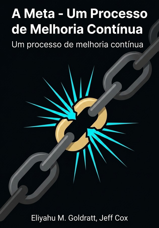 Capa do livro A Meta - Um Processo de Melhoria Contínua, de Jeff Cox — resumo e resenha crítica no 12min