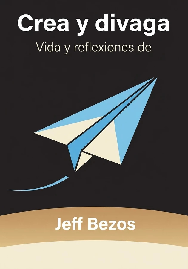 Portada del libro Crea y divaga, de Jeff Bezos — resumen crítico y reseña en 12min