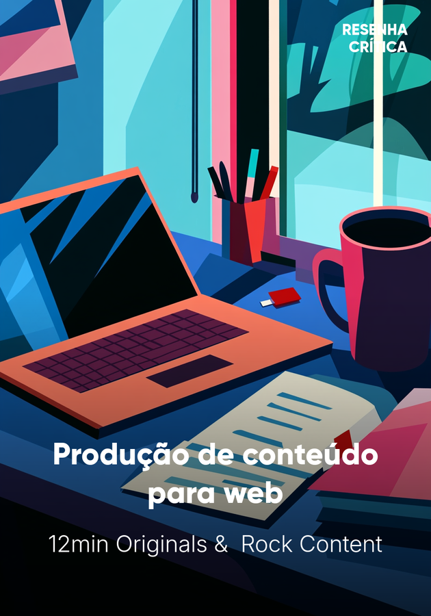 Capa do livro Produção de conteúdo para web, de 12min Originals — resumo e resenha crítica no 12min