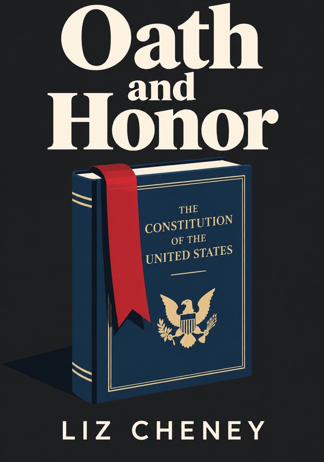 Book cover of Oath and Honor by Liz Cheney — critical summary review on 12min