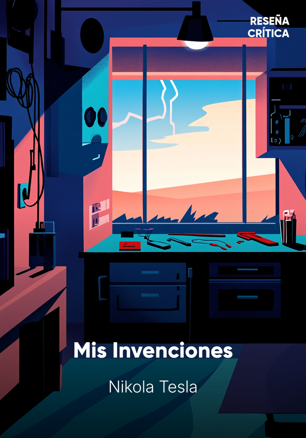 Portada del libro Mis Invenciones, de Nikola Tesla — resumen crítico y reseña en 12min
