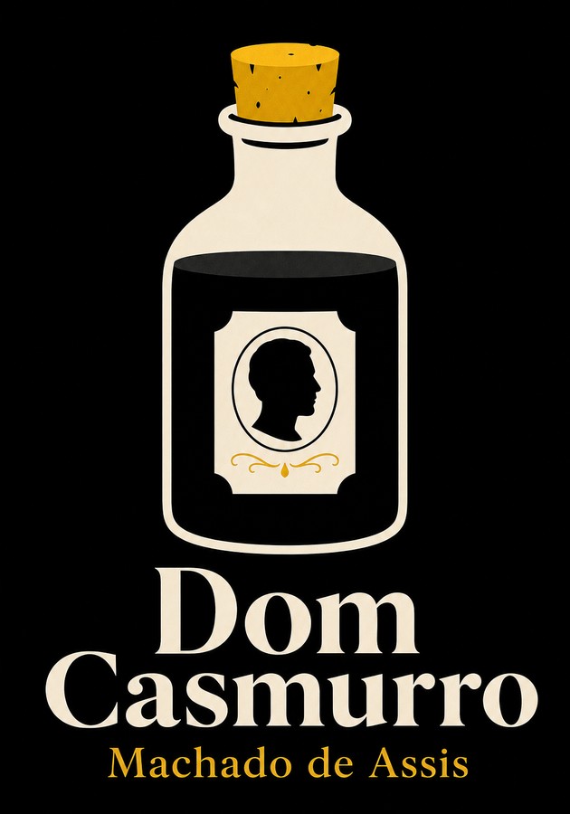Capa do livro Dom Casmurro, de Machado de Assis — resumo e resenha crítica no 12min