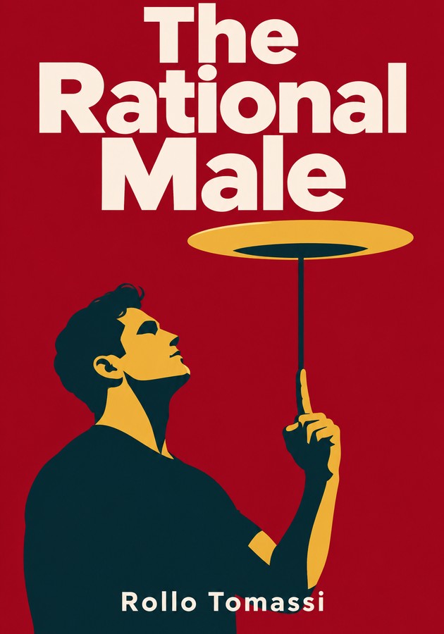 Book cover of The Rational Male by Rollo Tomassi — critical summary review on 12min