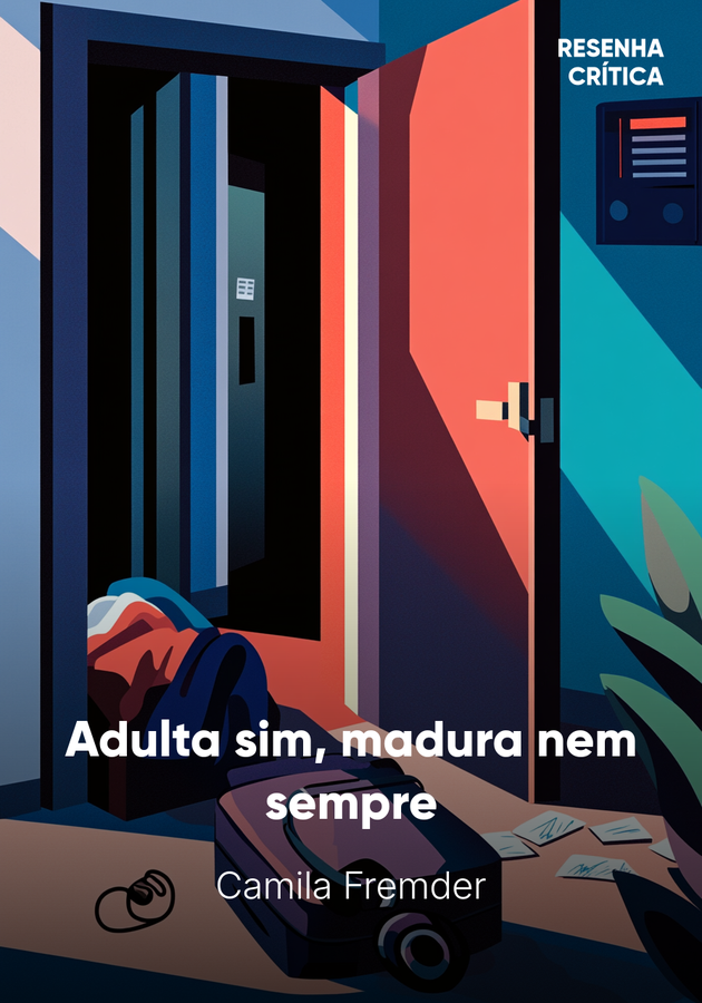 Capa do livro Adulta sim, madura nem sempre, de Camila Fremder — resumo e resenha crítica no 12min