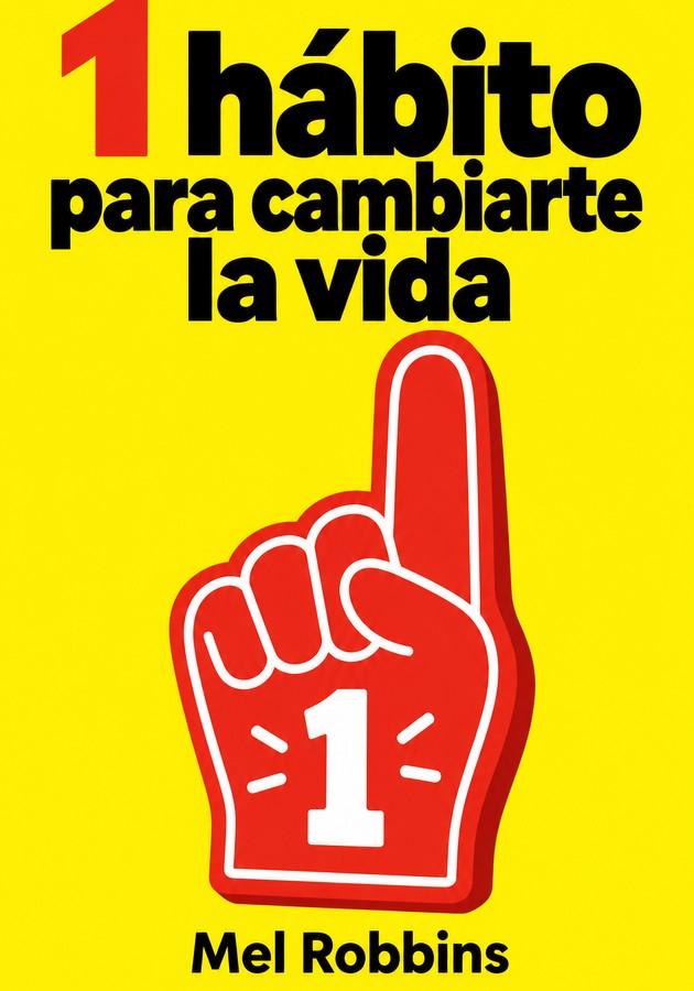 Portada del libro 1 hábito para cambiarte la vida, de Mel Robbins — resumen crítico y reseña en 12min