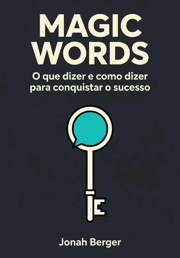 Capa do livro Magic Words, de Jonah Berger — resumo e resenha crítica no 12min