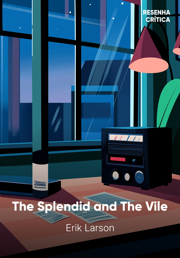 Capa do livro The Splendid and The Vile, de Erik Larson — resumo e resenha crítica no 12min