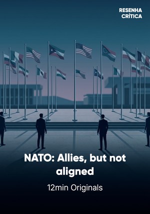 Book cover of NATO: Allies, but not aligned by 12min Originals — critical summary review on 12min