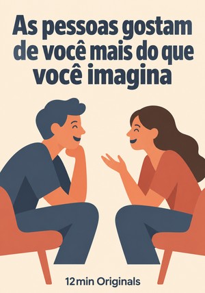 Capa do livro As pessoas gostam de você mais do que você imagina, de 12min Originals — resumo e resenha crítica no 12min